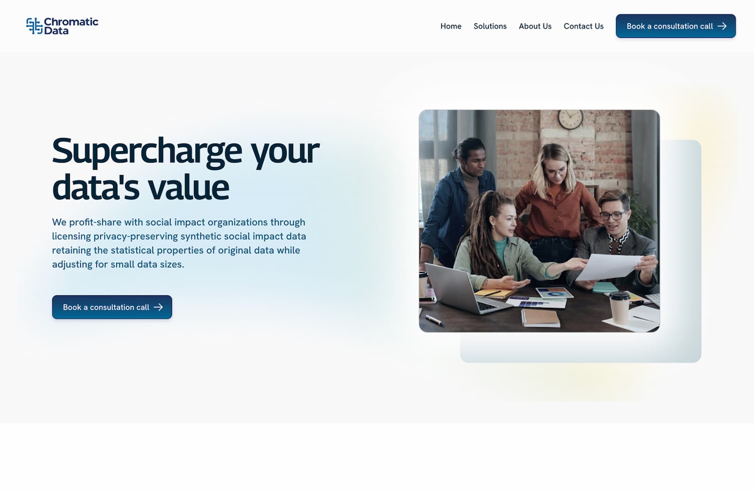Web Design Portfolio Project - Chromatic Data